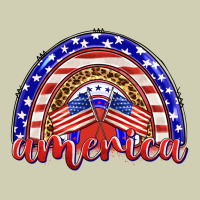 America Rainbow Heavy Core Tee | Teevron