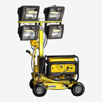 Towable Light Towers Urban Heavy Tee | Teevron