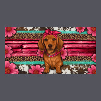 Dachshund Puppy License Plate Vintage Hoodie | Teevron
