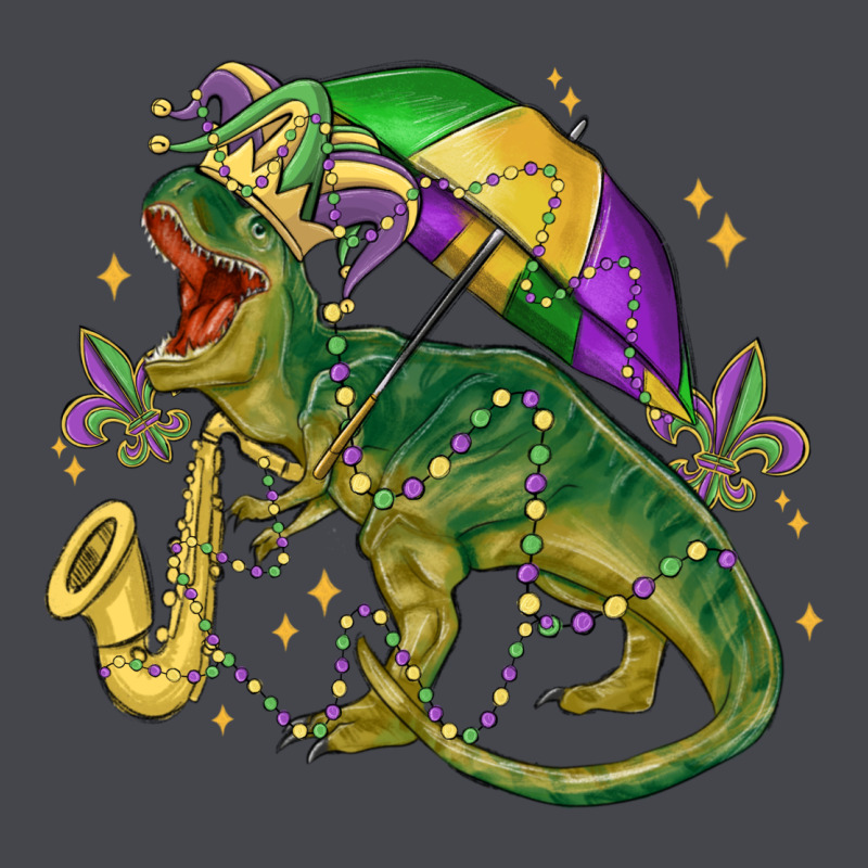 Mardi Gras Tree Rex Long Sleeve Tee by MaliasSmallBusiness | Teevron