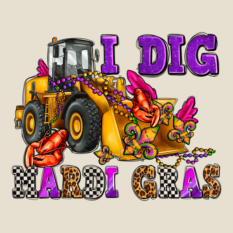 I Dig Mardi Gras Olivia Urban Hoodie by OliviaCreatesArt | Teevron