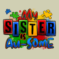 My Sister Is Ausome Autism Heavy Core Tee | Teevron