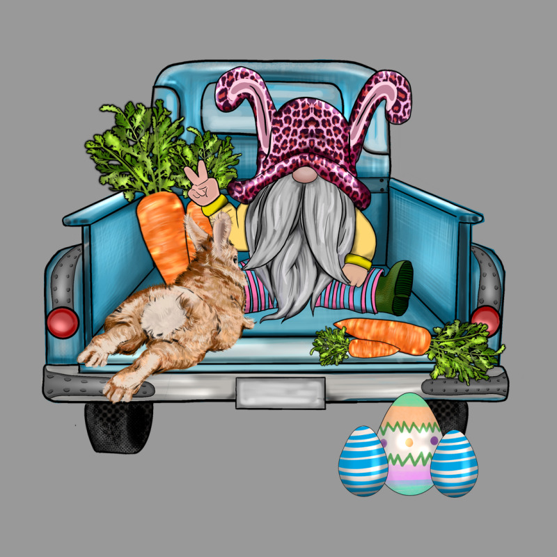 Easter Truck With Gnome And Rabbit Vintage Hoodie by AdoDesignShop | Teevron