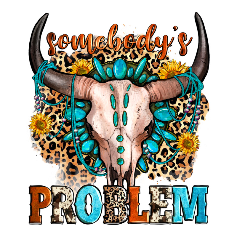 Somebody's Problem Ladies Tee by Zillion Design Studio | Teevron