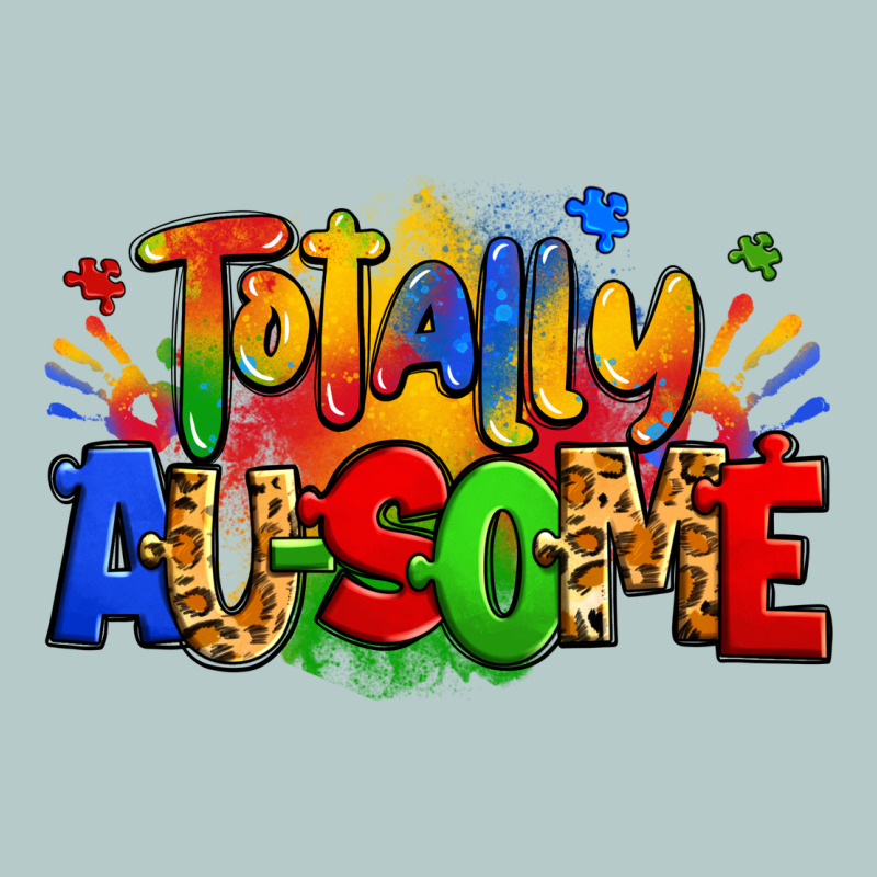 Totally Ausome Autism Heavy Core Tee by Zillion Design Studio | Teevron