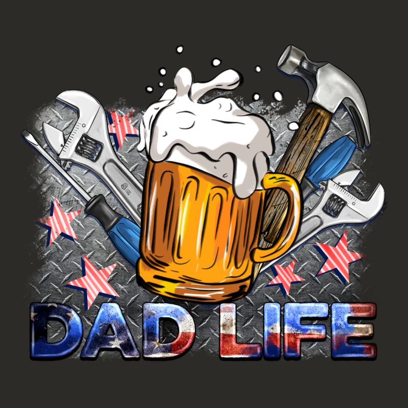 Dad Life Beer And Tools Heavy Core Tee by BarkalooDesign | Teevron