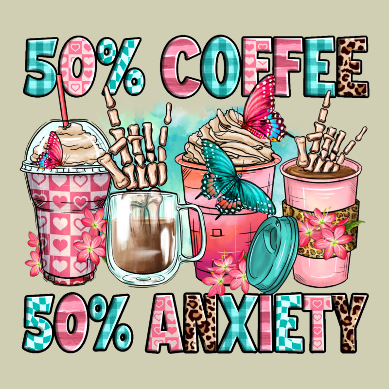 50 Coffee 50 Anxiety Coffee Cups Heavy Core Tee by Zillion Design Studio | Teevron