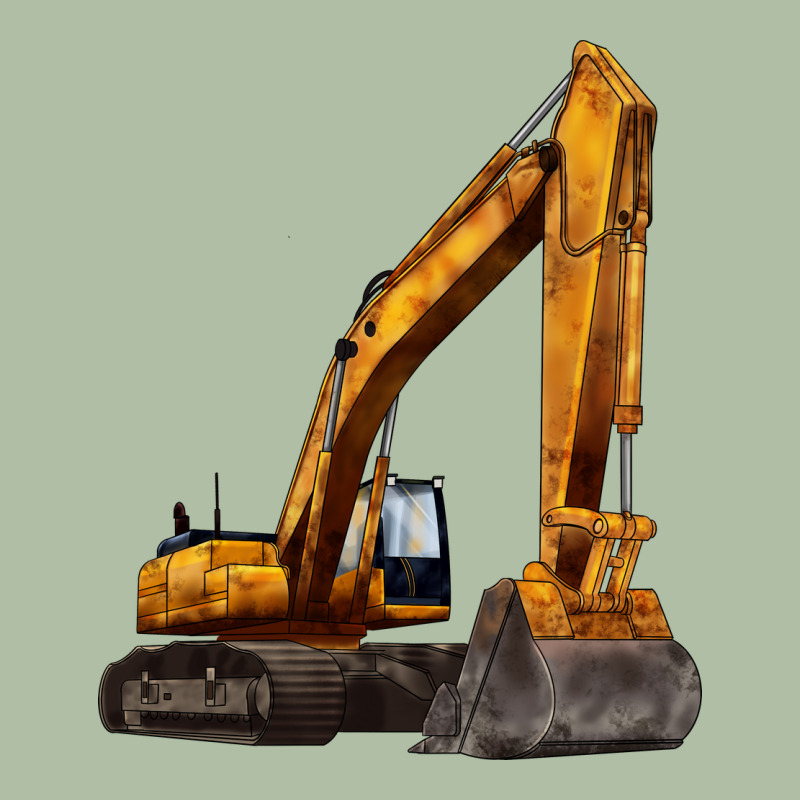 Excavator Urban Heavy Tee by LillyAllenDesigns | Teevron