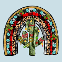 Christmas Cactus Rainbow Ladies Tee | Teevron