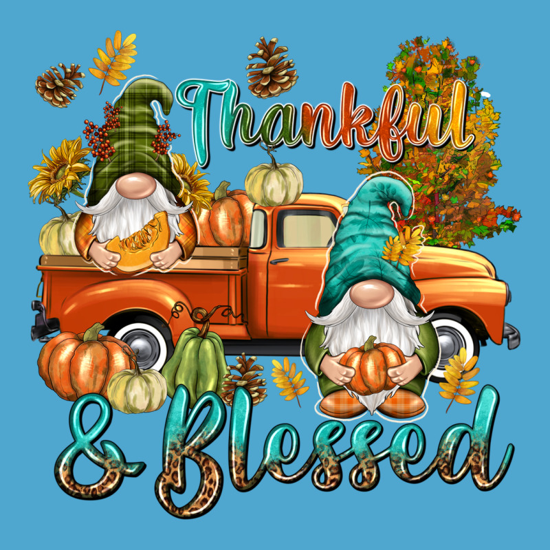 Fall Thankful And Blessed Premium Hoodie by NancyCooperArtShop | Teevron