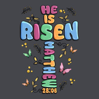 He Is Risen Cross Long Sleeve Tee | Teevron