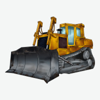 Bulldozer Urban Heavy Tee | Teevron