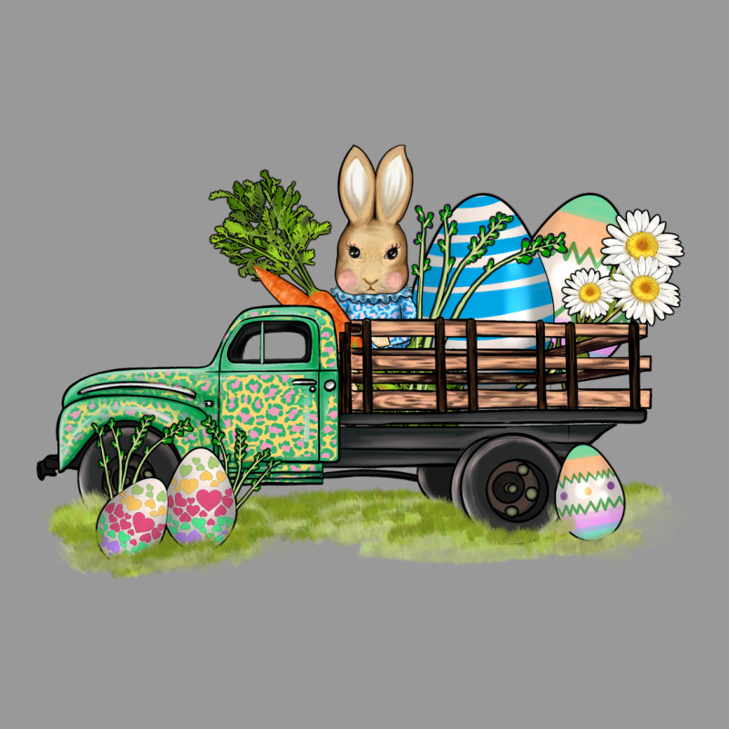 Easter Hunt İn Truck Vintage Hoodie by AdoDesignShop | Teevron
