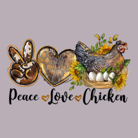 Western Peace Love Chickens Vintage Tee | Teevron