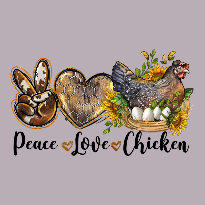 Western Peace Love Chickens Vintage Tee by LillyAllenDesigns | Teevron