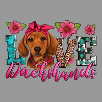 Love Dachshunds Vintage Hoodie | Teevron