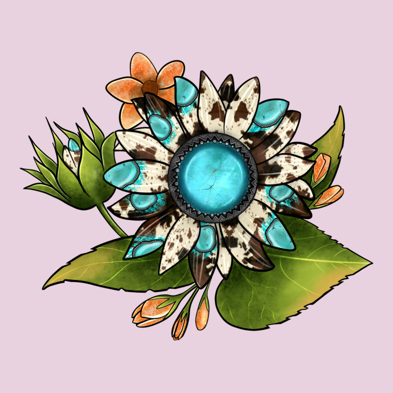 Gemstone Sunflower Ladies Tee by JahusDesignShop | Teevron
