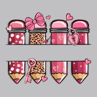 Custom Name Valentine's Day School Pencils Long Sleeve Tee | Teevron