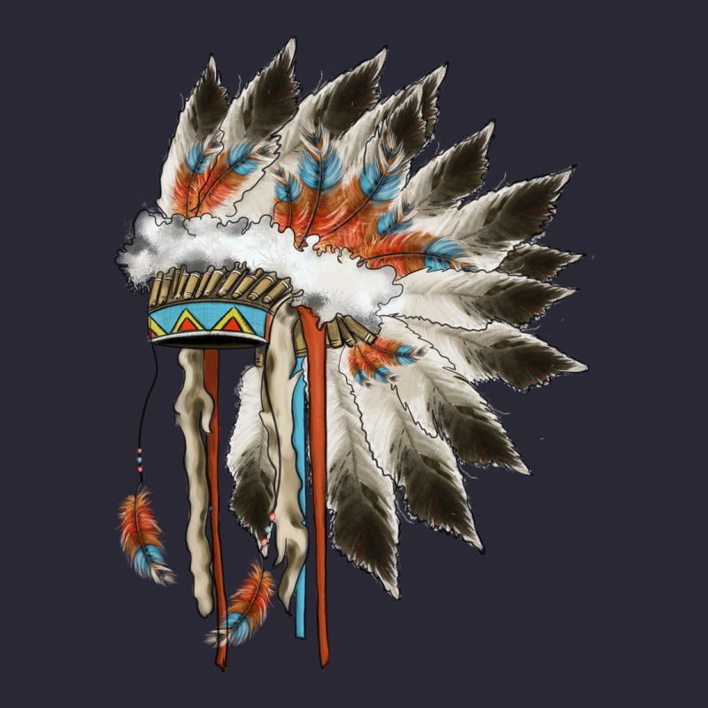Indian Headress Vintage Tee by AdoDesignShop | Teevron