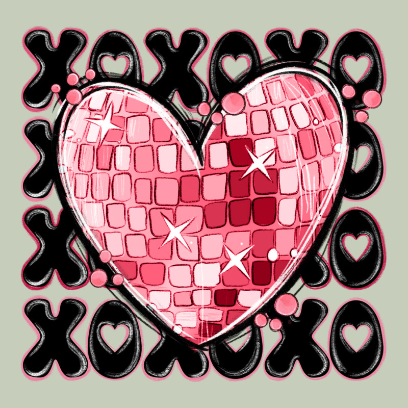 Xoxo Heart Valentine's Day Long Sleeve Tee by MaliasSmallBusiness | Teevron