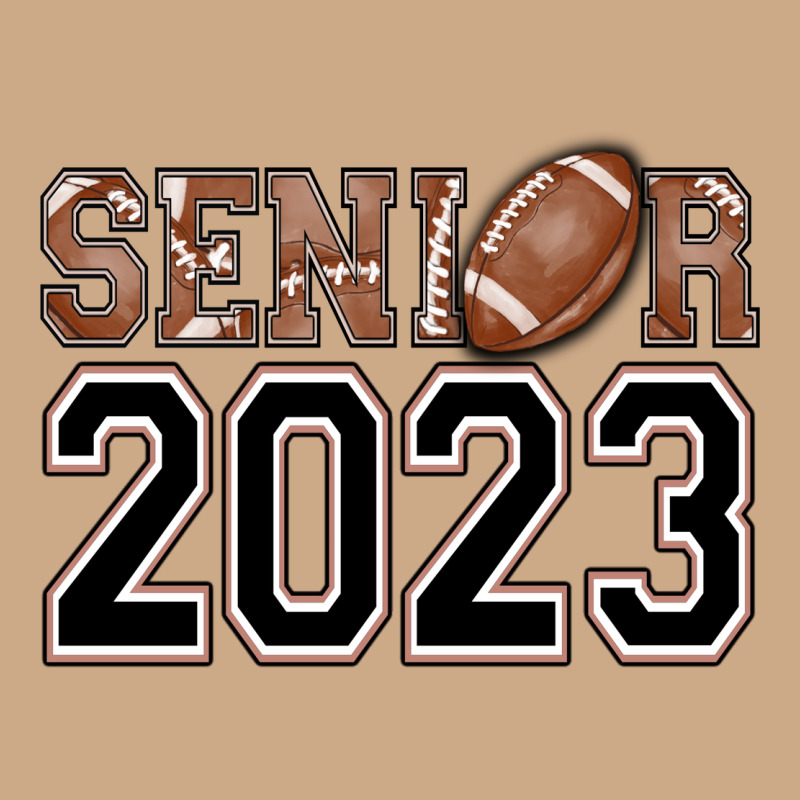 Senior 2023 American Football Vintage Hoodie by AdoDesignShop | Teevron