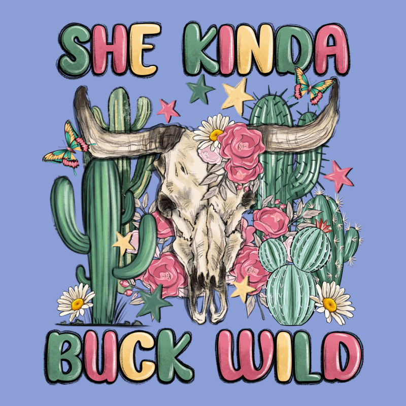 She Kinda Buck Wild Long Sleeve Tee by MaliasSmallBusiness | Teevron