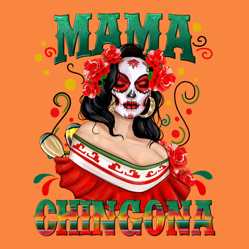 Mama Chingona Skull Premium Sweatshirt by texasbilliewilder | Teevron