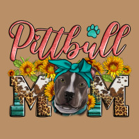 Pittbull Mom Vintage Hoodie | Teevron