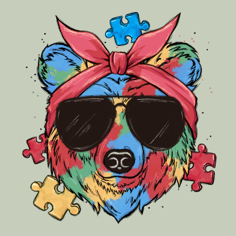 Autism Awareness Bear Classic Tee by MaliasSmallBusiness | Teevron