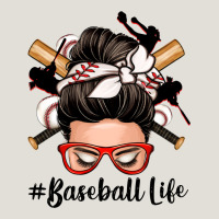 Baseball Life Messy Bun Heavy Core Tee | Teevron
