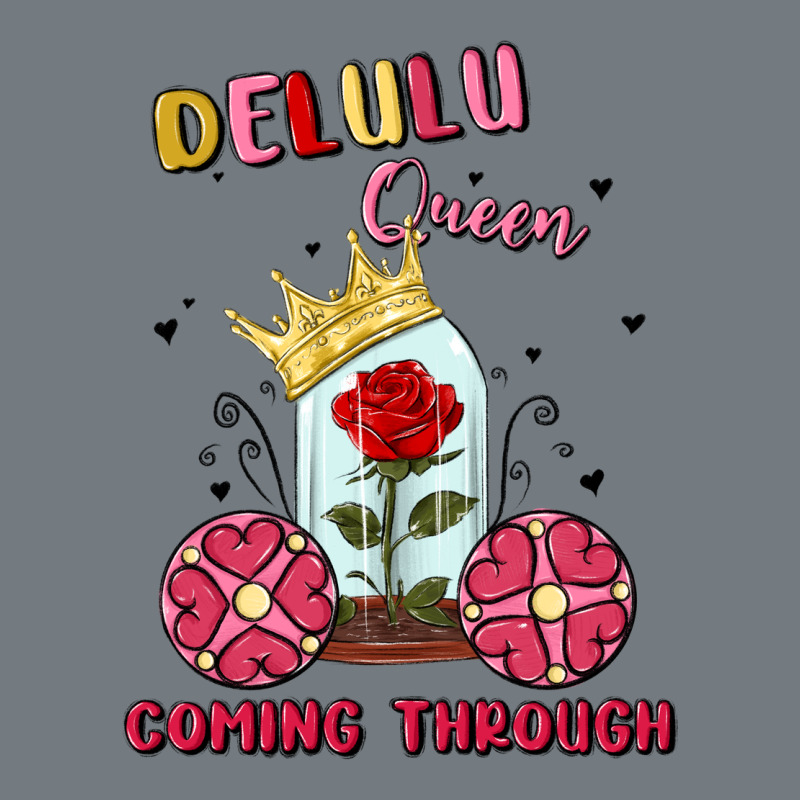 Delulu Queen Coming Through Heavyweight Sweatshirt by MaliasSmallBusiness | Teevron