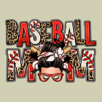 Baseball Mom Messy Bun Heavy Core Tee | Teevron