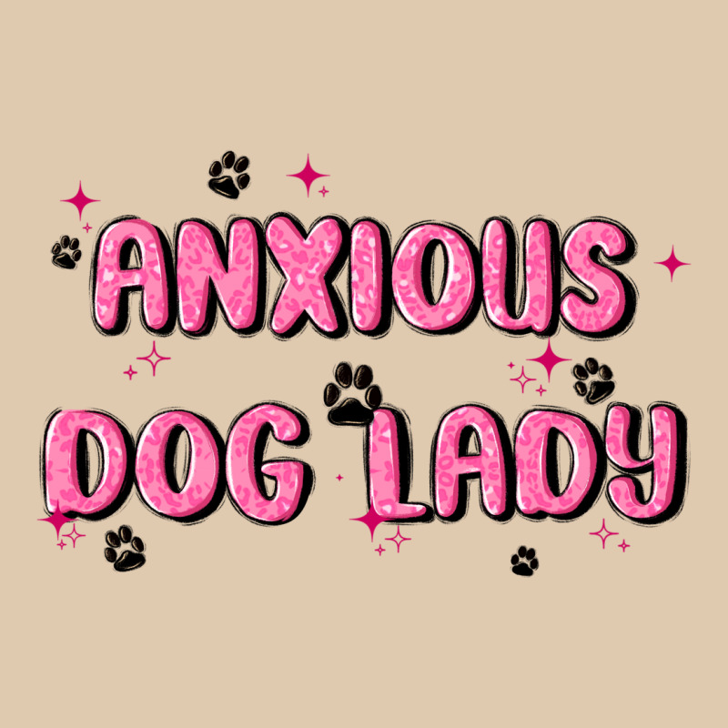 Anxious Dog Lady Heavyweight Sweatshirt by MaliasSmallBusiness | Teevron