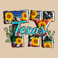 Texas Tx Serape Sunflower Cowhide Classic Tee | Teevron