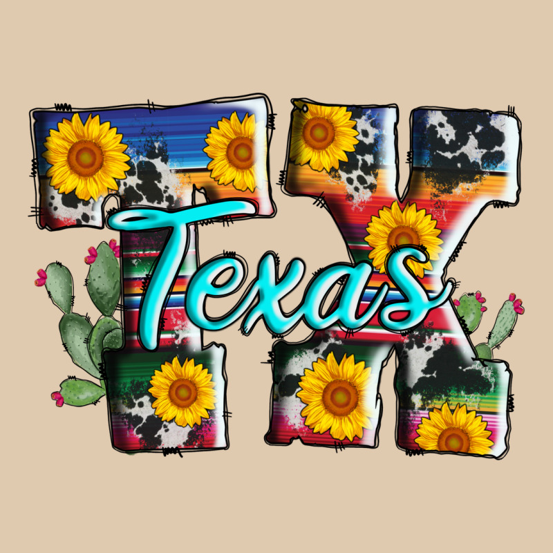 Texas Tx Serape Sunflower Cowhide Classic Tee by AdoDesignShop | Teevron