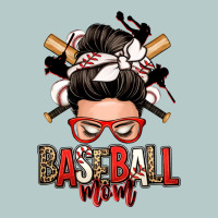 Baseball Mom Messy Bun Heavy Core Tee | Teevron