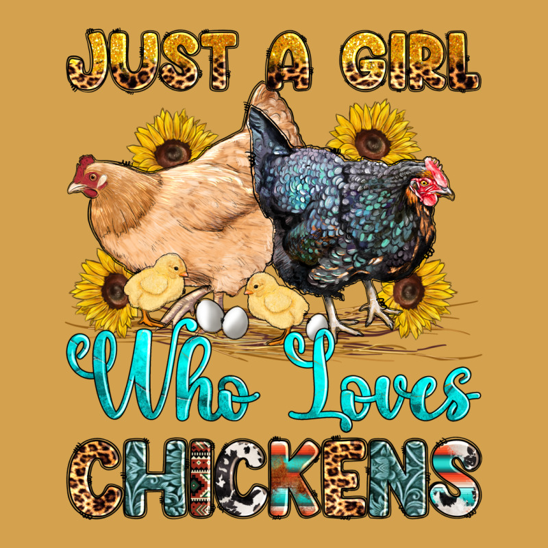 Just A Girl Who Loves Chickens Urban Hoodie by OliviaCreatesArt | Teevron
