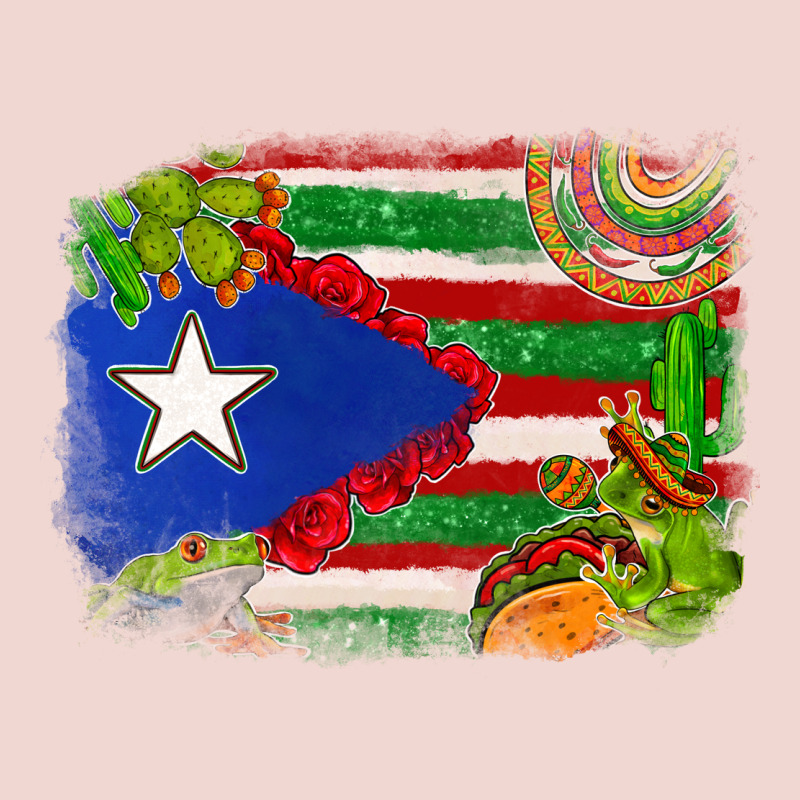 Mexico And Puerto Rico Flag Premium Sweatshirt by texasbilliewilder | Teevron
