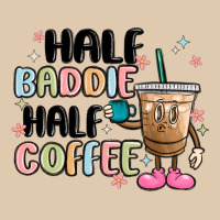 Half Baddie Half Coffee Heavyweight Sweatshirt | Teevron