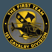 The First Team 1st Cavalry Division Urban Heavy Tee | Teevron