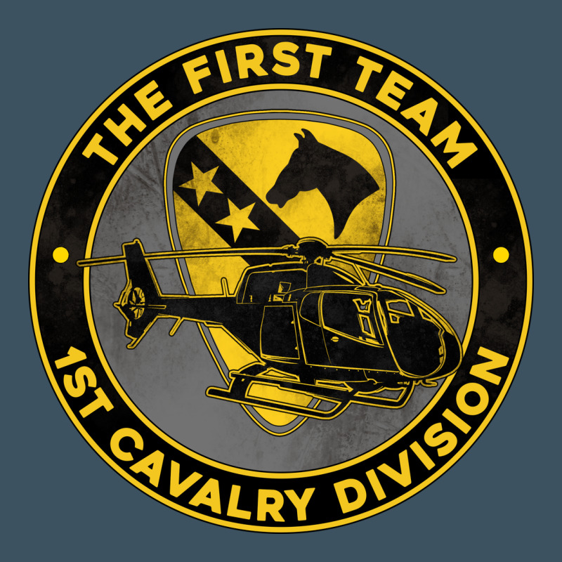 The First Team 1st Cavalry Division Urban Heavy Tee by Jasminsmagicworld | Teevron