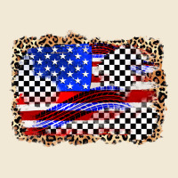 Race American Flag Ladies Tee | Teevron