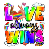 Love Always Wins Zipper Hoodie | Teevron