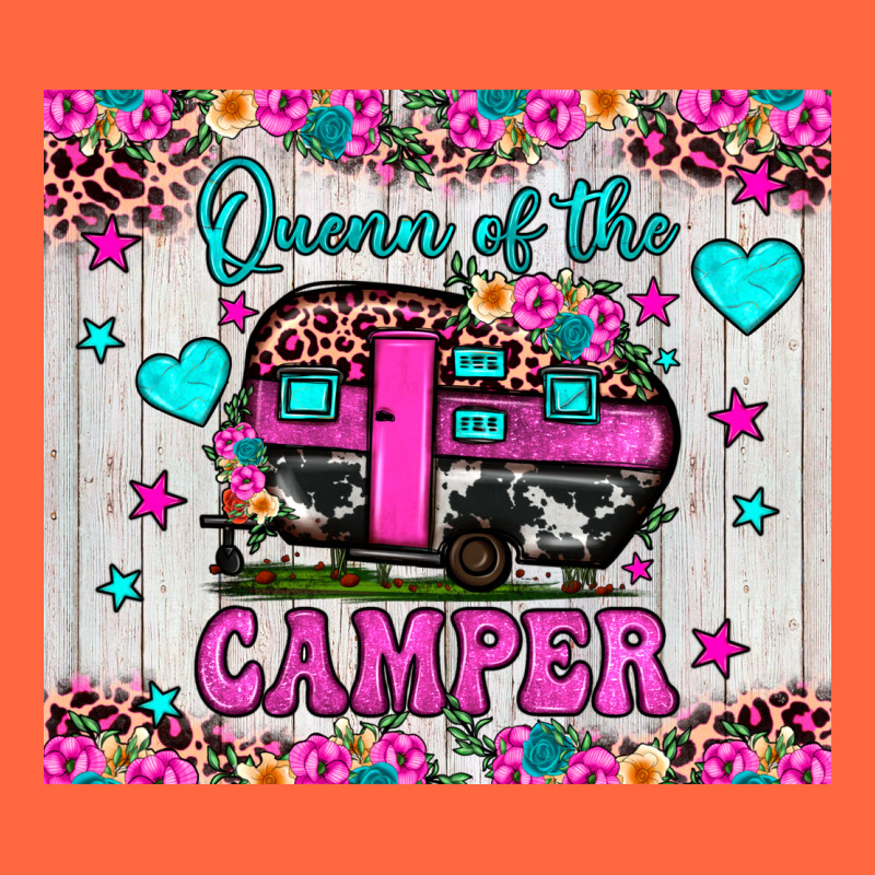 Queen Of The Camper Premium Hoodie by JahusDesignShop | Teevron