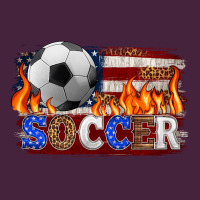 Western American Flag Soccer Premium Tee | Teevron