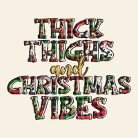 Thick Thighs And Christmas Vibes Vintage Tee | Teevron