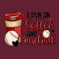 I Run On Coffee And Baseball Classic Tee | Teevron