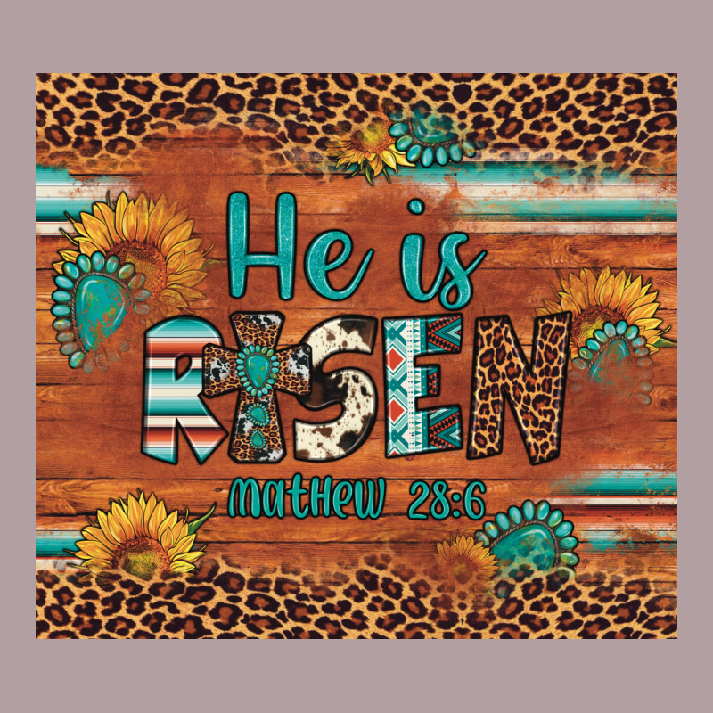 He Is Risen Gemstone Sunflower Leopard Vintage Hoodie by Artiststas | Teevron