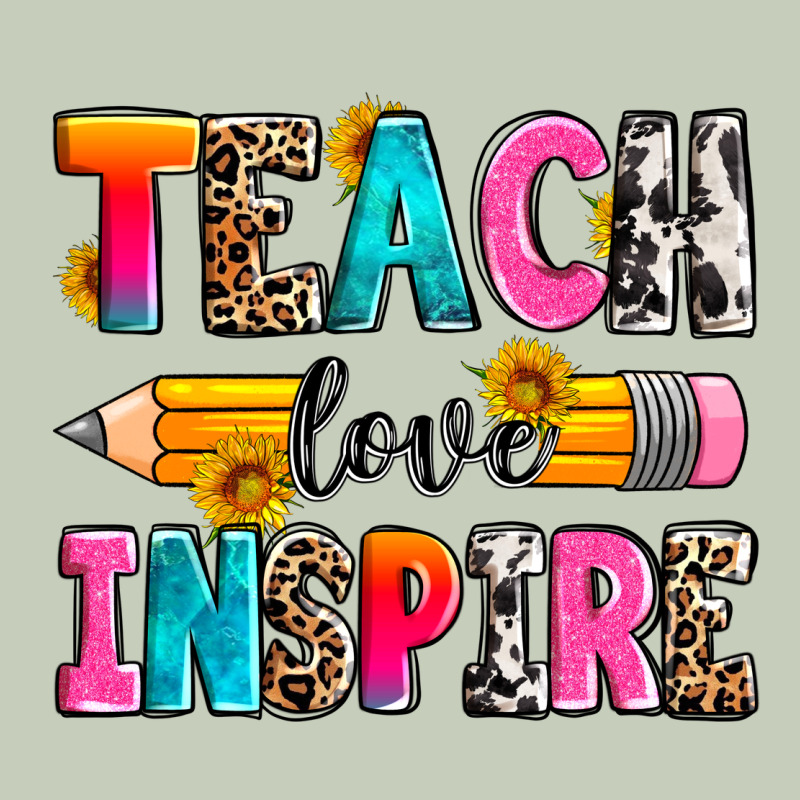 Teach Love Inspire Ladies Tee by Zillion Design Studio | Teevron