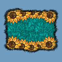Sunflower Background Urban Heavy Tee | Teevron